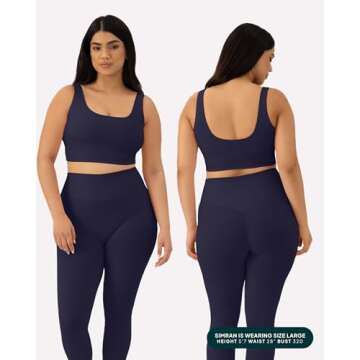 PAVOI ACTIVE Scoop Workout Tank with Built-in Bra