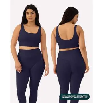 PAVOI ACTIVE Scoop Workout Tank with Built-in Bra