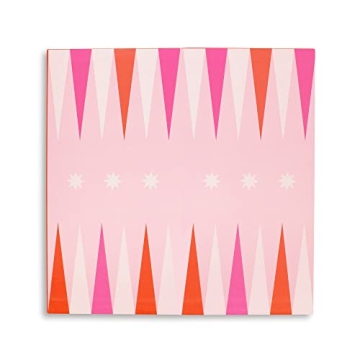 ban.do Game Night 2-in-1 Checkers and Backgammon Set