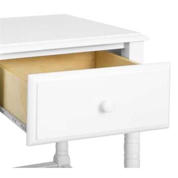 DaVinci Jenny Lind Nightstand in White for Kids Room