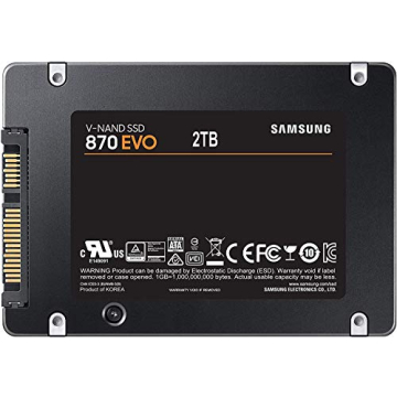 Samsung 870 EVO 2TB SATA III SSD for Ultimate Performance