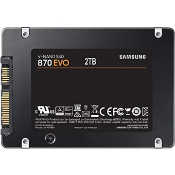 Samsung 870 EVO 2TB SATA III SSD for Ultimate Performance
