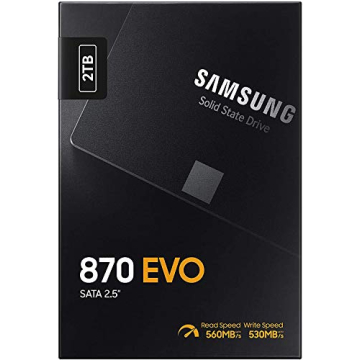Samsung 870 EVO 2TB SATA III SSD for Ultimate Performance