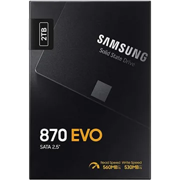 Samsung 870 EVO 2TB SATA III SSD for Ultimate Performance