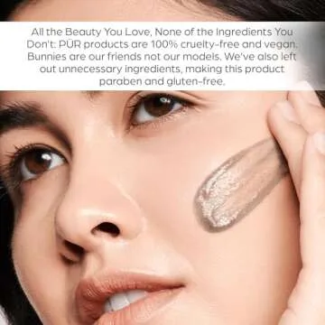 PUR Beauty 4-in-1 Correcting Primer, Anti-Blemish & Mattifying Treatment - Primer for Face Before Makeup - Primer Face Makeup for Women - Crease-Free & Matte-Finish Make Up Hydrating Primer - 1 Fl Oz