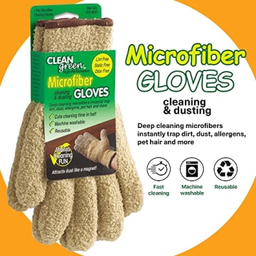 Master Manufacturing CleanGreen Dusting Gloves for Easy Cleaning