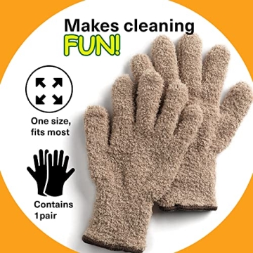 Master Manufacturing CleanGreen Dusting Gloves for Easy Cleaning