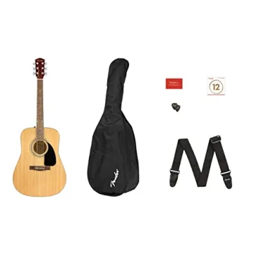 Fender FA-115 Acoustic Guitar Bundle Complete Set