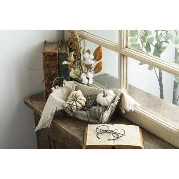 Primitives by Kathy 103183 Rustic Wire Basket, Small