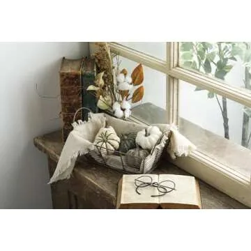 Primitives by Kathy 103183 Rustic Wire Basket, Small