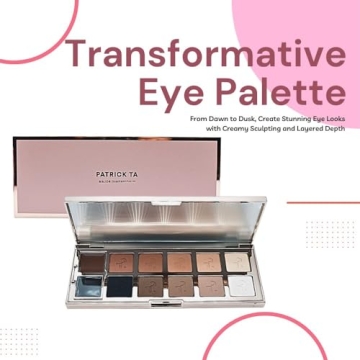 Vibrant PATRICK TA Matte Eyeshadow Palette for All Looks