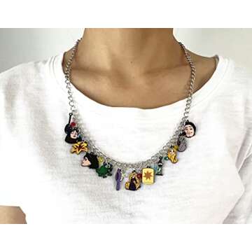 DreamWater Anime Cartoon Charm Necklace - Gift for Women