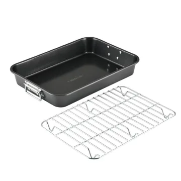Farberware Nonstick Roaster with Rack - 11" x 15"