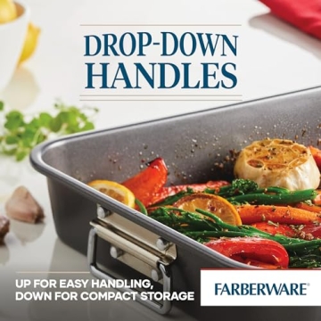 Farberware Nonstick Roaster with Rack - 11" x 15"