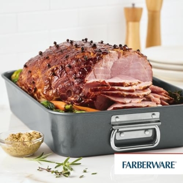 Farberware Nonstick Roaster with Rack - 11" x 15"