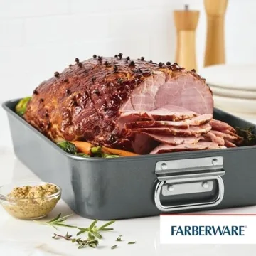 Farberware Nonstick Roaster with Rack - 11" x 15"