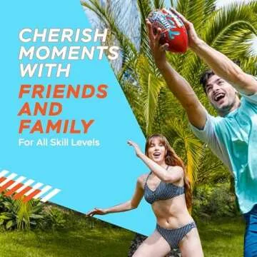 Sunlite Sports Waterproof Football, Outdoor Play, for Pool Beach Lake Park Water Toy, for Kids Children Teens Adults, Family Fun…