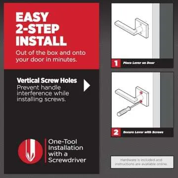 Kwikset Halifax Dummy Door Handle - Stylish Interior Levers