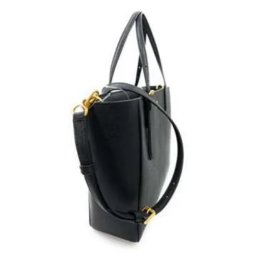 Chic Tory Burch Emerson Tote - Luxury Black Leather Bag