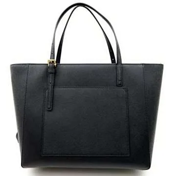 Chic Tory Burch Emerson Tote - Luxury Black Leather Bag