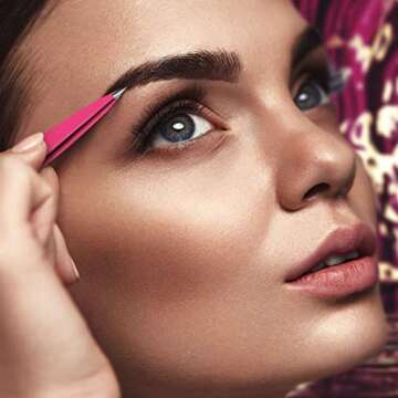 Precision By MILLY Pointed Tweezers – High Carbon Stainless Steel