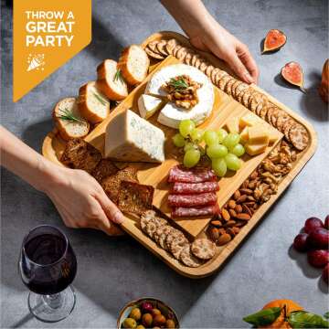 Premium Cheese Board and Knife Set - Entertain in Style