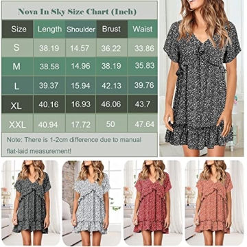 Plus Size Babydoll Dress for Women Summer Casual Cute Polka Dot Pastel Swimmer Wear Vacation Beach Dress