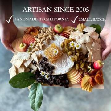 Rustic Bakery Handmade Sourdough Flatbread Crackers - Artisan Taste