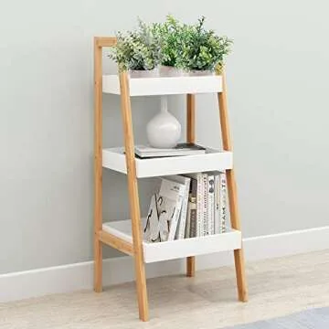 OUTLEE 3 Pack Mini Artificial Potted Plants Faux Eucalyptus Plants Boxwood Rosemary Greenery in Pots Small Houseplants for Home Decor Office Desk Shower Room Decoration