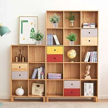 OUTLEE 3 Pack Mini Artificial Potted Plants Faux Eucalyptus Plants Boxwood Rosemary Greenery in Pots Small Houseplants for Home Decor Office Desk Shower Room Decoration