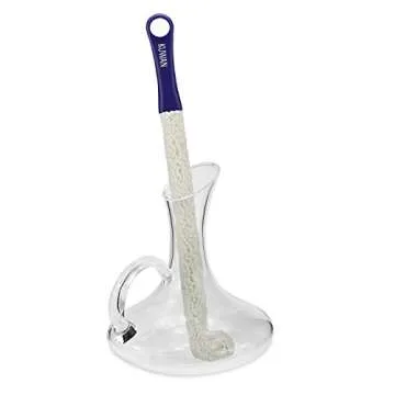 KUWAN Flexible Bottle Cleaning Brush for Decanters and Glasses