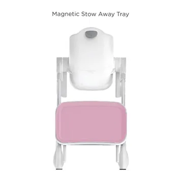 Oribel Cocoon High Chair in Stylish Pink for Modern Homes