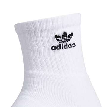 adidas Originals Trefoil Quarter Socks - 6-Pair Comfort and Style