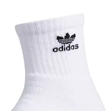 adidas Originals Trefoil Quarter Socks - 6-Pair Comfort and Style