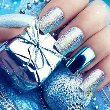 61 Piece Nail Charm Set with Piercing Tool for Art