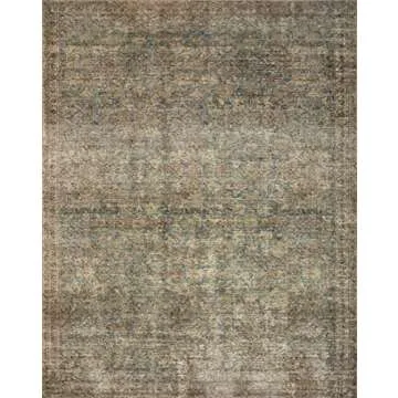 Loloi Amber Lewis Morgan Collection MOG-04 Sea/Sage 8'-3" x 11'-3", .38" Pile Height, Area Rug feat. CloudPile™