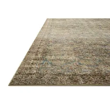 Loloi Amber Lewis Morgan Collection MOG-04 Sea/Sage 8'-3" x 11'-3", .38" Pile Height, Area Rug feat. CloudPile™