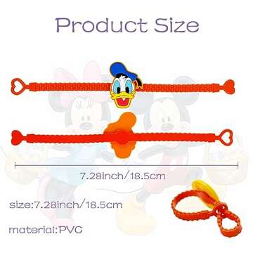 HUANGQH 15 Pack Rubber Bracelets - Fun & Colorful Party Favors