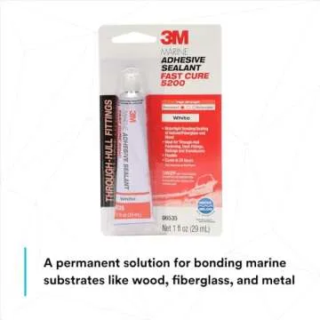 3M Marine Adhesive Sealant Fast Cure 5200 for Boats & RVs