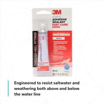 3M Marine Adhesive Sealant Fast Cure 5200 for Boats & RVs