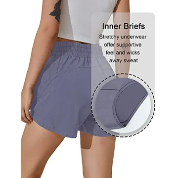 BMJL Women's Running Shorts - Quick Dry & Stylish Activewear