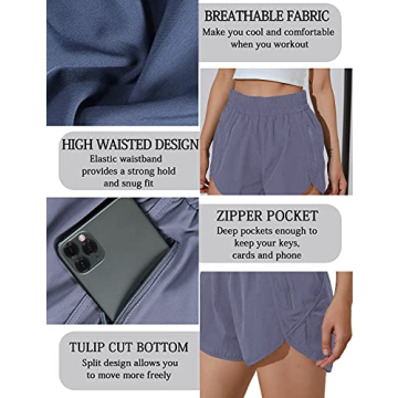 BMJL Women's Running Shorts - Quick Dry & Stylish Activewear