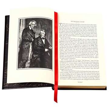 Grimm's Complete Fairy Tales Leather-bound Classic Book - Ideal Gift