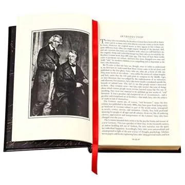 Grimm's Complete Fairy Tales Leather-bound Classic Book - Ideal Gift