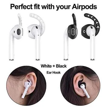 Metal Case for Airpods for Apple Airpods 2&1 Charging Case, FILOTO Air Pods Silicone&Aluminum Protective Case with Air Pods Accessories Keychain/Earhooks/Strap Portable & Shockproof (Black) (Black)