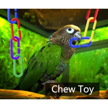 Hyamass 200PCS Rainbow C-Clips Chains for Pets & Kids