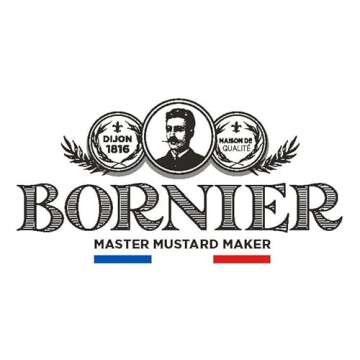 BORNIER Original Organic Dijon Mustard for Gourmet Flavors