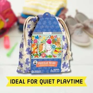 Mudpuppy Springtime Parade Puzzle To Go for Kids 3+