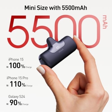iWALK Portable Charger 5500mAh for iPhone & Android
