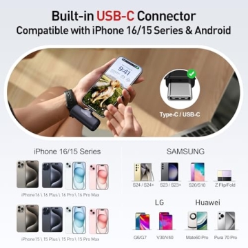 iWALK Portable Charger 5500mAh for iPhone & Android